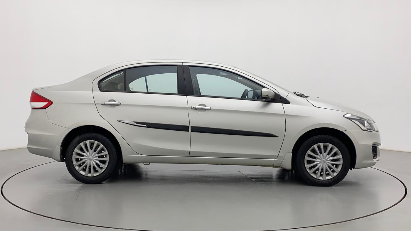 2018 Maruti Ciaz DELTA 1.4 MT PETROL, Petrol, Manual, 89,128 km, Right Side View