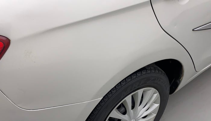 2018 Maruti Ciaz DELTA 1.4 MT PETROL, Petrol, Manual, 89,128 km, Right quarter panel - Minor scratches
