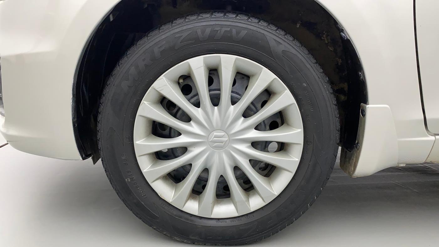 2018 Maruti Ciaz DELTA 1.4 MT PETROL, Petrol, Manual, 89,128 km, Left Front Wheel