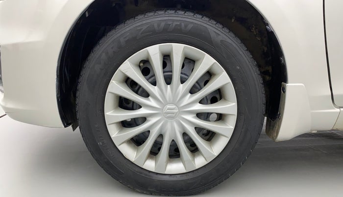2018 Maruti Ciaz DELTA 1.4 MT PETROL, Petrol, Manual, 89,128 km, Left Front Wheel