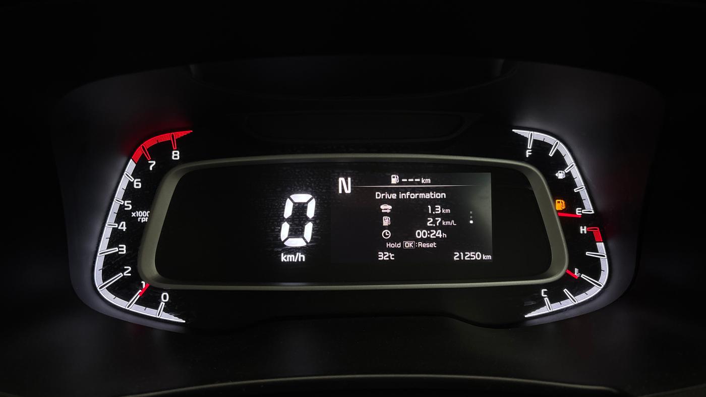 2022 KIA SONET HTX 1.0 IMT, Petrol, Manual, 21,248 km, Odometer Image