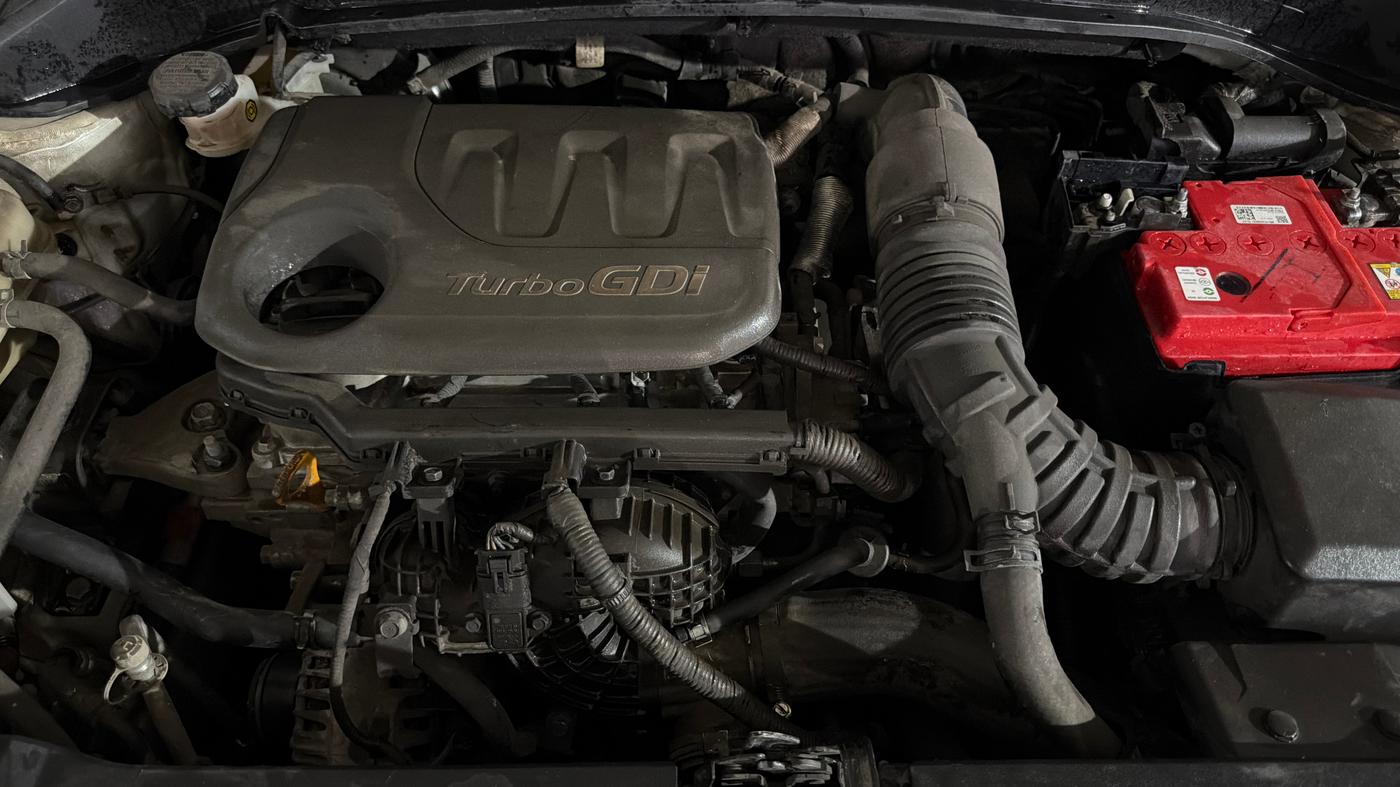 2023 Hyundai NEW I20 ASTA (O) 1.0 TURBO GDI DCT, Petrol, Automatic, 57,574 km, Engine View