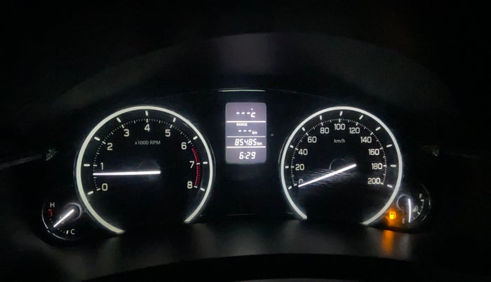 2017 Maruti Ciaz ZETA 1.4  MT PETROL, Petrol, Manual, 85,468 km, Odometer Image