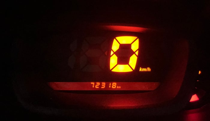 2018 Renault Kwid RXL, Petrol, Manual, 72,311 km, Odometer Image