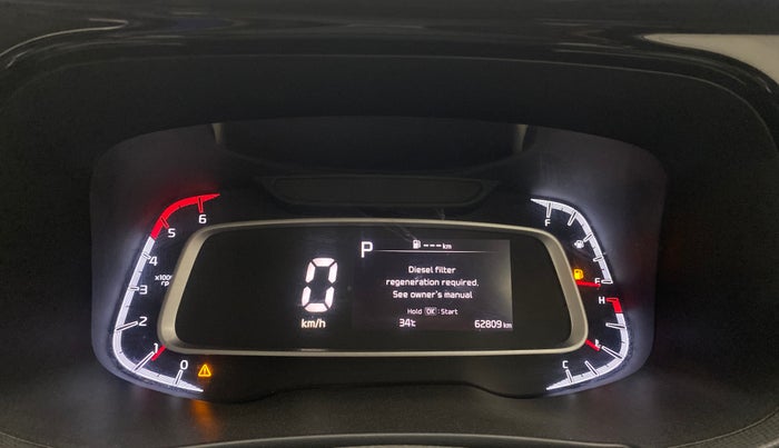 2022 KIA SONET HTX 1.5 AT, Diesel, Automatic, 62,778 km, Odometer Image