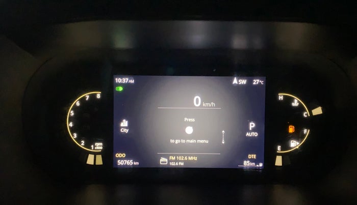 2023 Tata Safari XZA PLUS, Diesel, Automatic, 50,765 km, Odometer Image