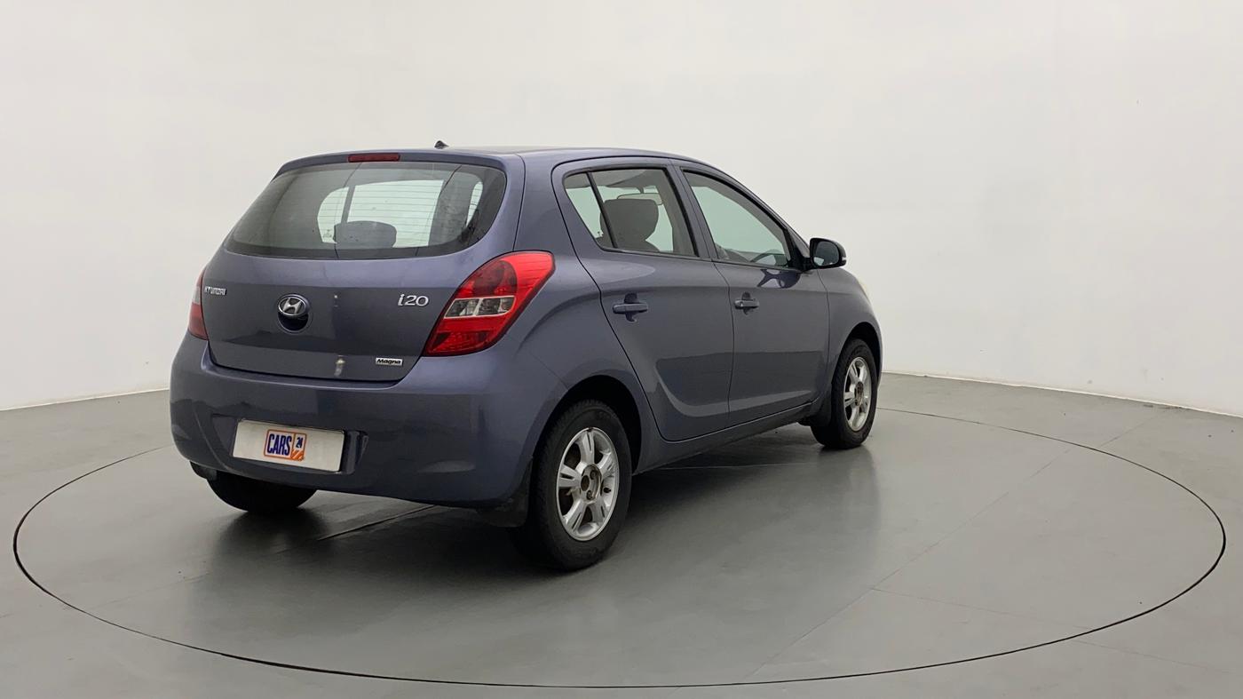 2011 Hyundai i20 SPORTZ 1.2, Petrol, Manual, 29,838 km, Right Back Diagonal