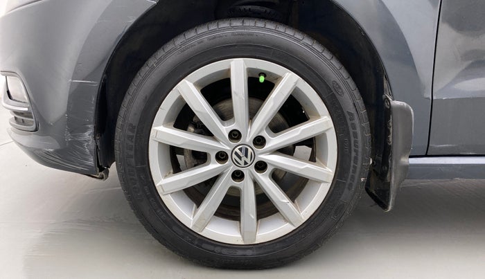 2018 Volkswagen Polo HIGHLINE PLUS 1.0 16 ALLOY, Petrol, Manual, 79,520 km, Left Front Wheel