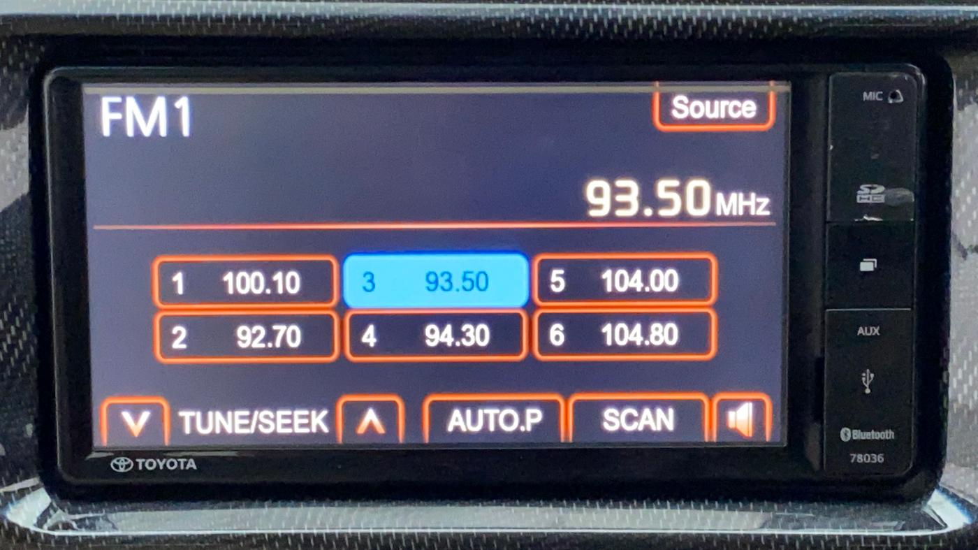 2016 Toyota Corolla Altis G, Petrol, Manual, 78,087 km, Infotainment System