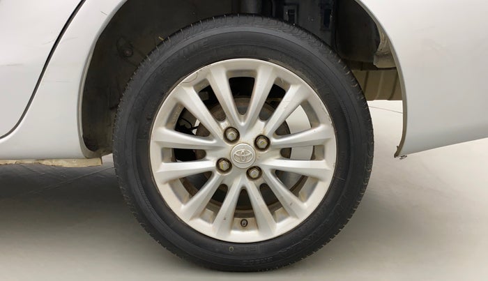 2012 Toyota Etios V, Petrol, Manual, 60,830 km, Left Rear Wheel