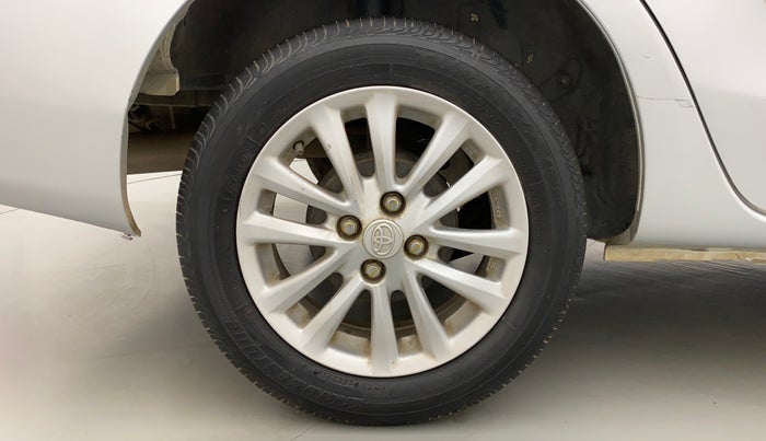 2012 Toyota Etios V, Petrol, Manual, 60,830 km, Right Rear Wheel