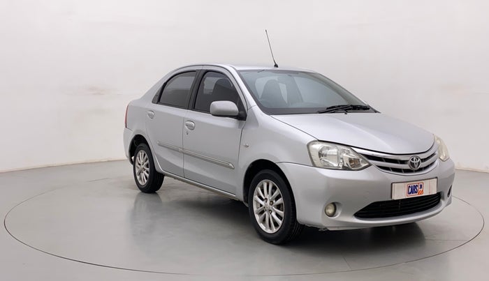 2012 Toyota Etios V, Petrol, Manual, 60,830 km, Right Front Diagonal