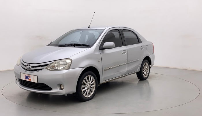 2012 Toyota Etios V, Petrol, Manual, 60,830 km, Left Front Diagonal