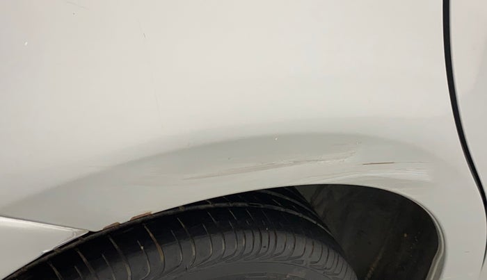 2012 Toyota Etios V, Petrol, Manual, 60,830 km, Right quarter panel - Minor scratches