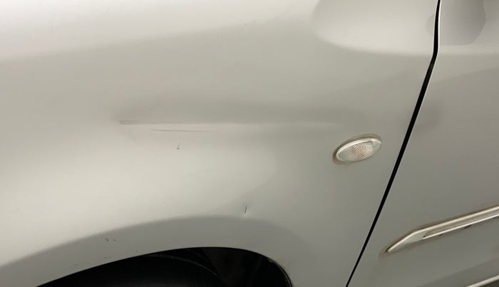 2012 Toyota Etios V, Petrol, Manual, 60,830 km, Left fender - Minor scratches