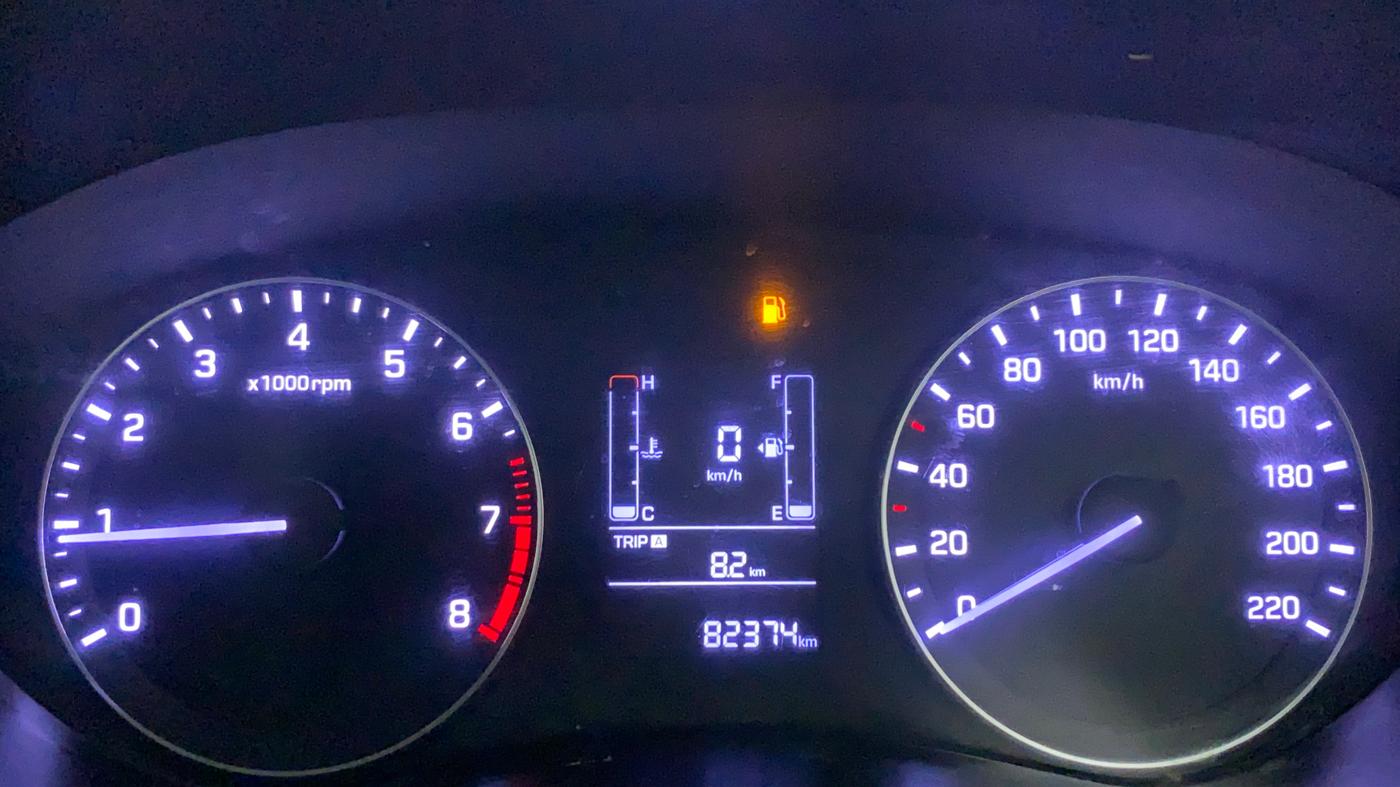 2017 Hyundai Elite i20 SPORTZ 1.2, Petrol, Manual, 82,374 km, Odometer Image