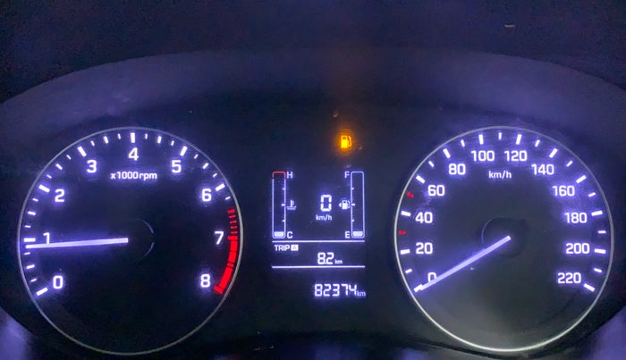 2017 Hyundai Elite i20 SPORTZ 1.2, Petrol, Manual, 82,374 km, Odometer Image