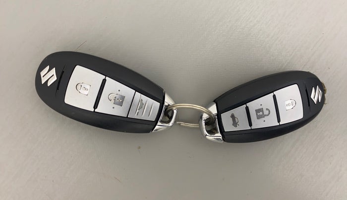 2018 Maruti Ciaz ALPHA 1.4 PETROL, Petrol, Manual, 81,851 km, Key Close Up