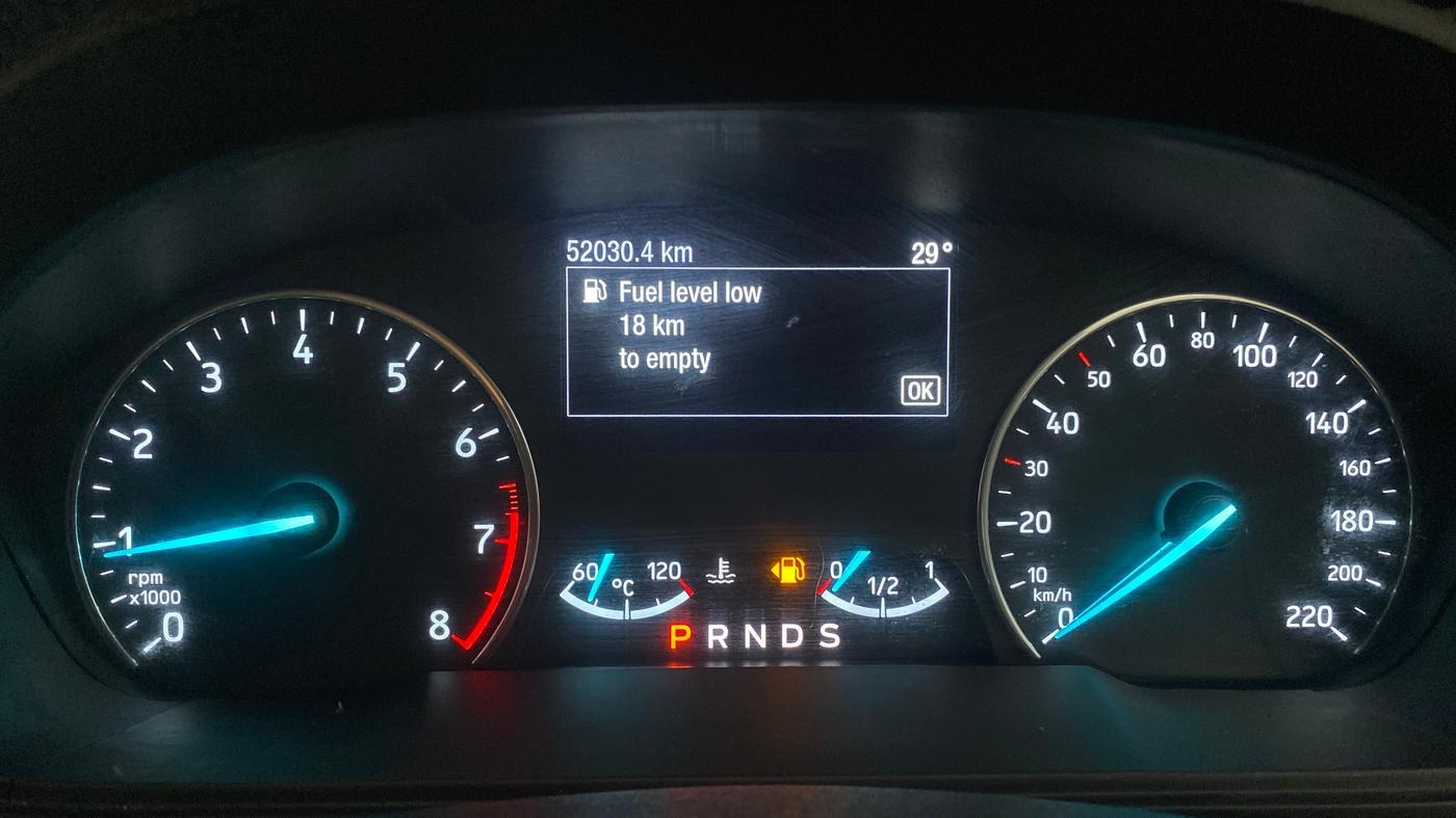 2020 Ford Ecosport TITANIUM + 1.5L PETROL AT, Petrol, Automatic, 52,029 km, Odometer Image