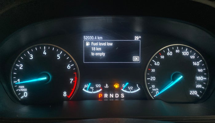 2020 Ford Ecosport TITANIUM + 1.5L PETROL AT, Petrol, Automatic, 52,029 km, Odometer Image