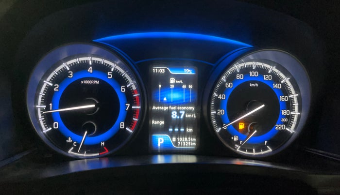 2017 Maruti Baleno ALPHA CVT PETROL 1.2, Petrol, Automatic, 71,316 km, Odometer Image