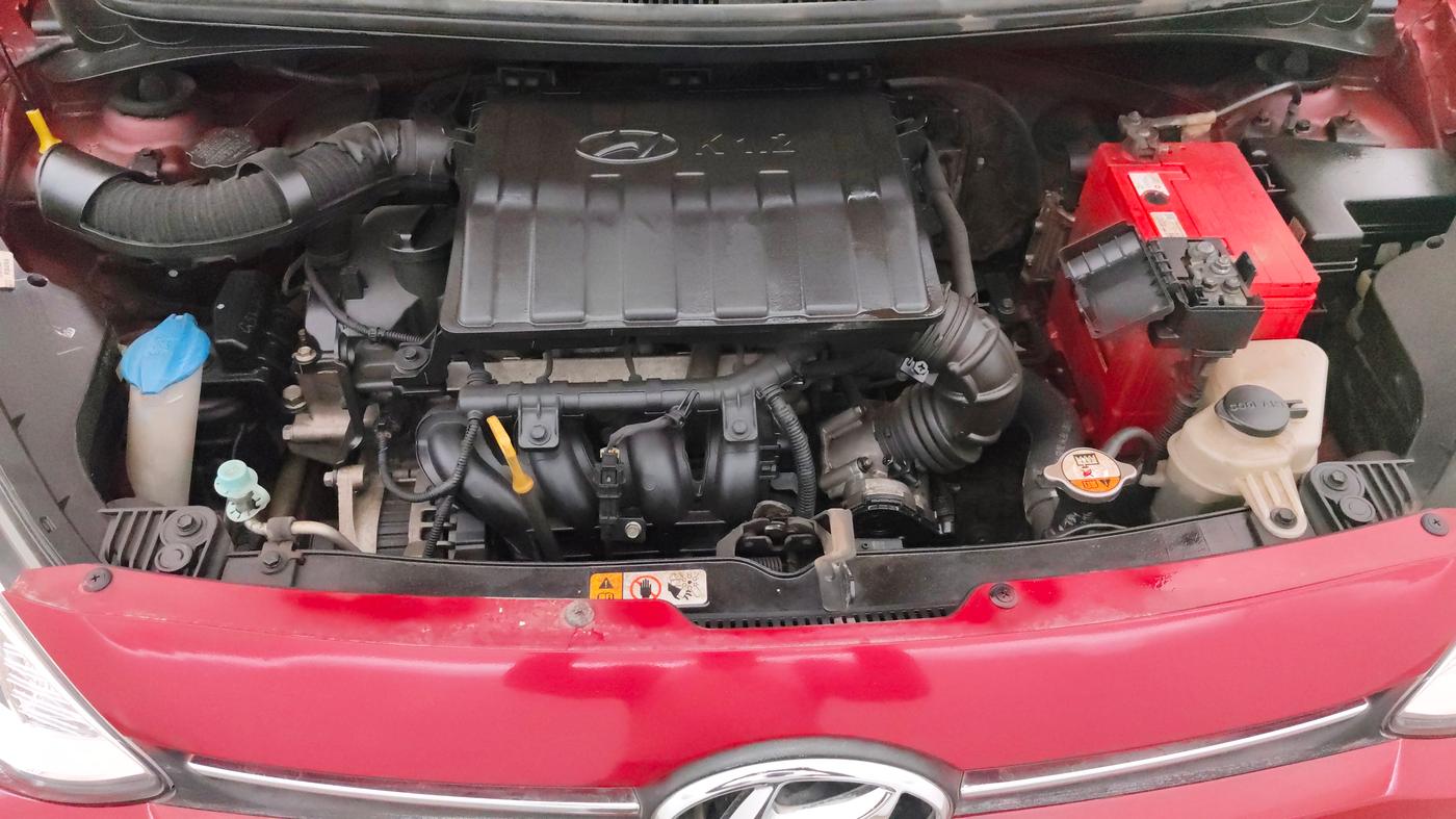 2014 Hyundai Xcent SX 1.2 (O), Petrol, Manual, 53,829 km, Engine View