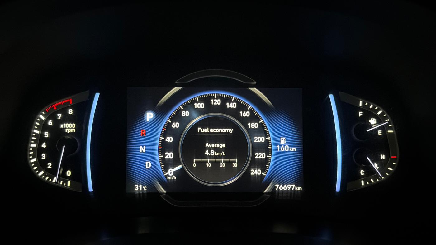 2022 Hyundai Creta SX (O) 1.4 TURBO DCT, Petrol, Automatic, 76,680 km, Odometer Image