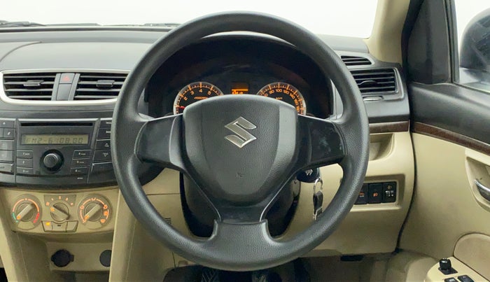2015 Maruti Swift Dzire VXI, Petrol, Manual, 65,251 km, Steering Wheel Close Up