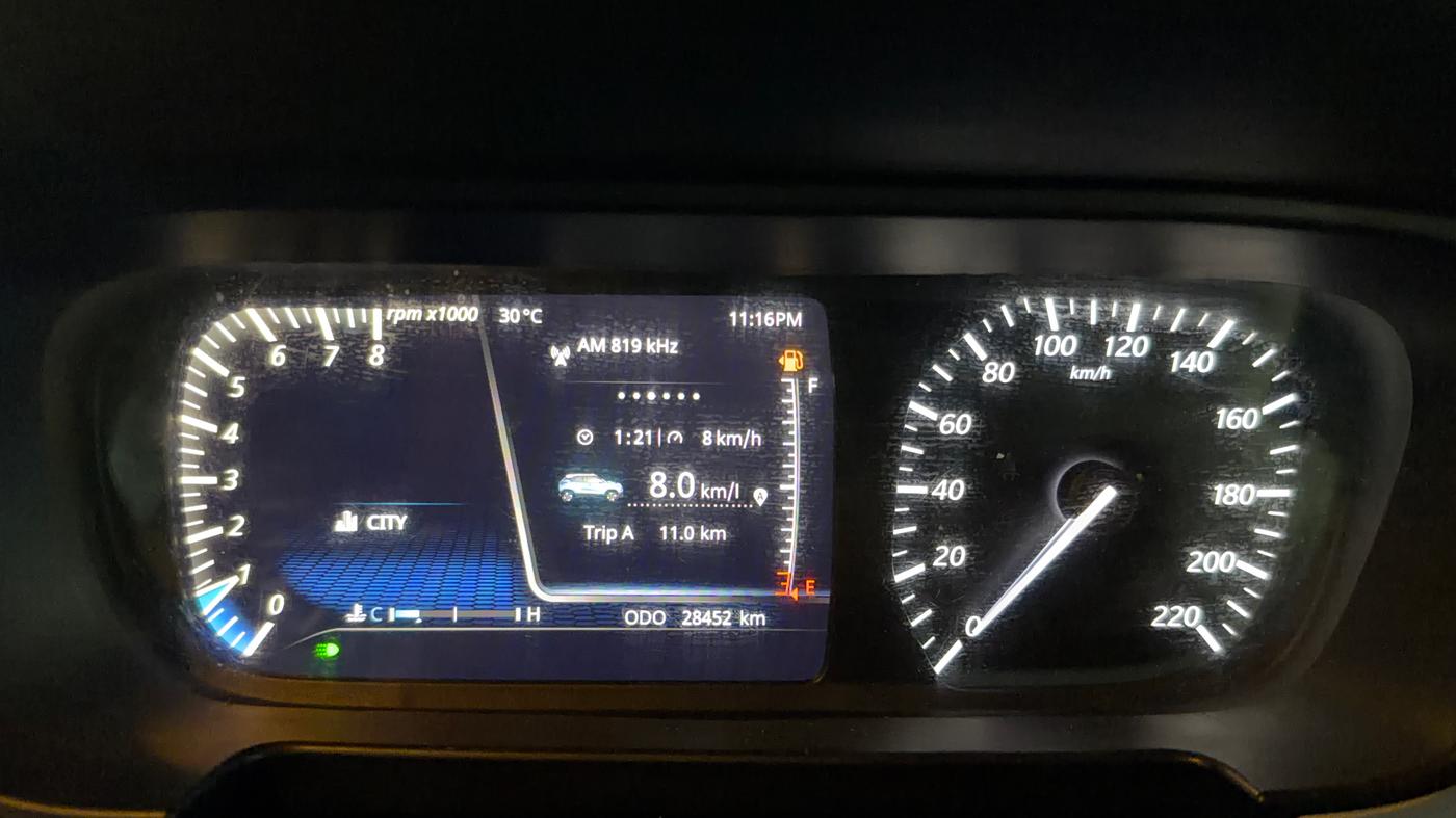 2023 Tata PUNCH CREATIVE  1.2 RTN DUAL TONE, Petrol, Manual, 28,441 km, Odometer Image