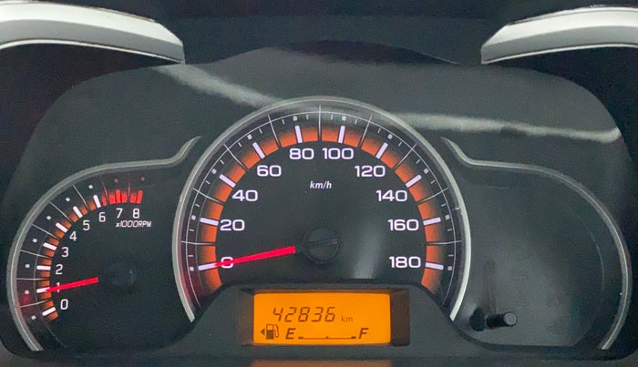 2016 Maruti Alto K10 VXI, Petrol, Manual, 42,835 km, Odometer Image