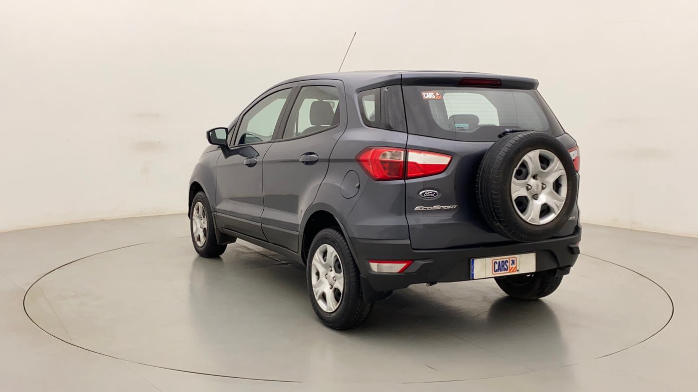 2014 Ford Ecosport TREND 1.5L DIESEL, Diesel, Manual, 1,16,584 km, Left Back Diagonal