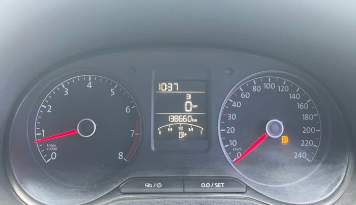 2018 Volkswagen Polo COMFORTLINE 1.0L MPI, Petrol, Manual, 1,38,642 km, Odometer Image