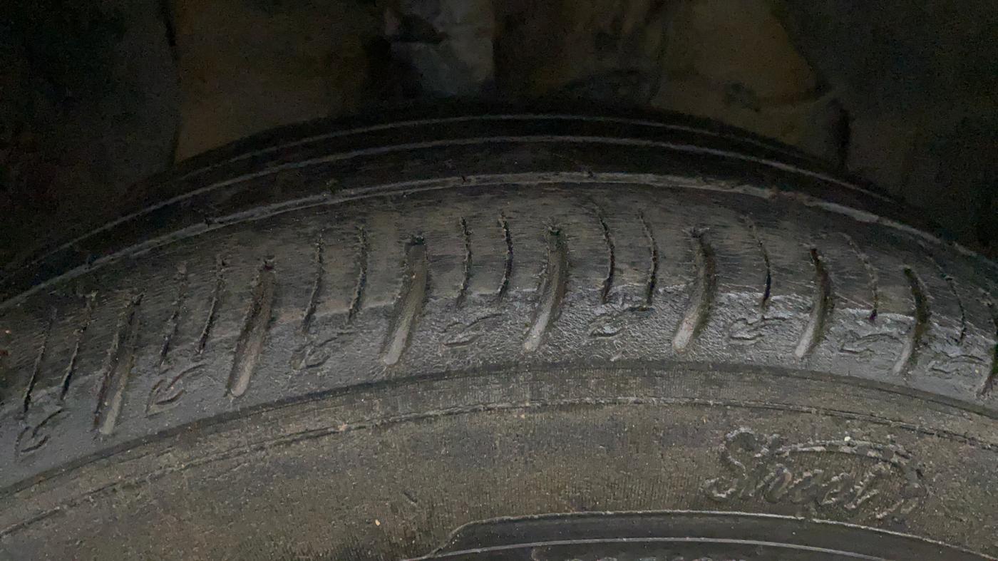 2021 Maruti Vitara Brezza LXI, Petrol, Manual, 59,466 km, Right Front Tyre Tread