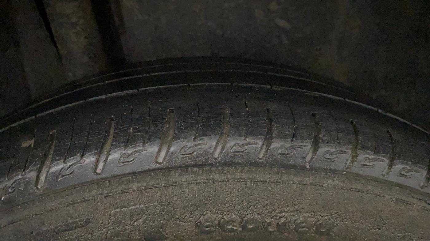 2021 Maruti Vitara Brezza LXI, Petrol, Manual, 59,466 km, Right Rear Tyre Tread