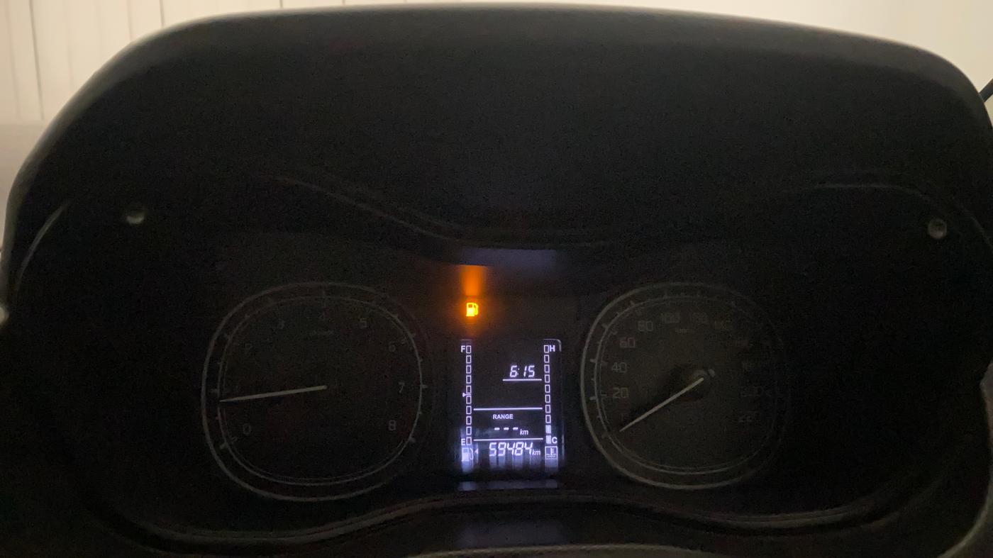 2021 Maruti Vitara Brezza LXI, Petrol, Manual, 59,466 km, Odometer Image