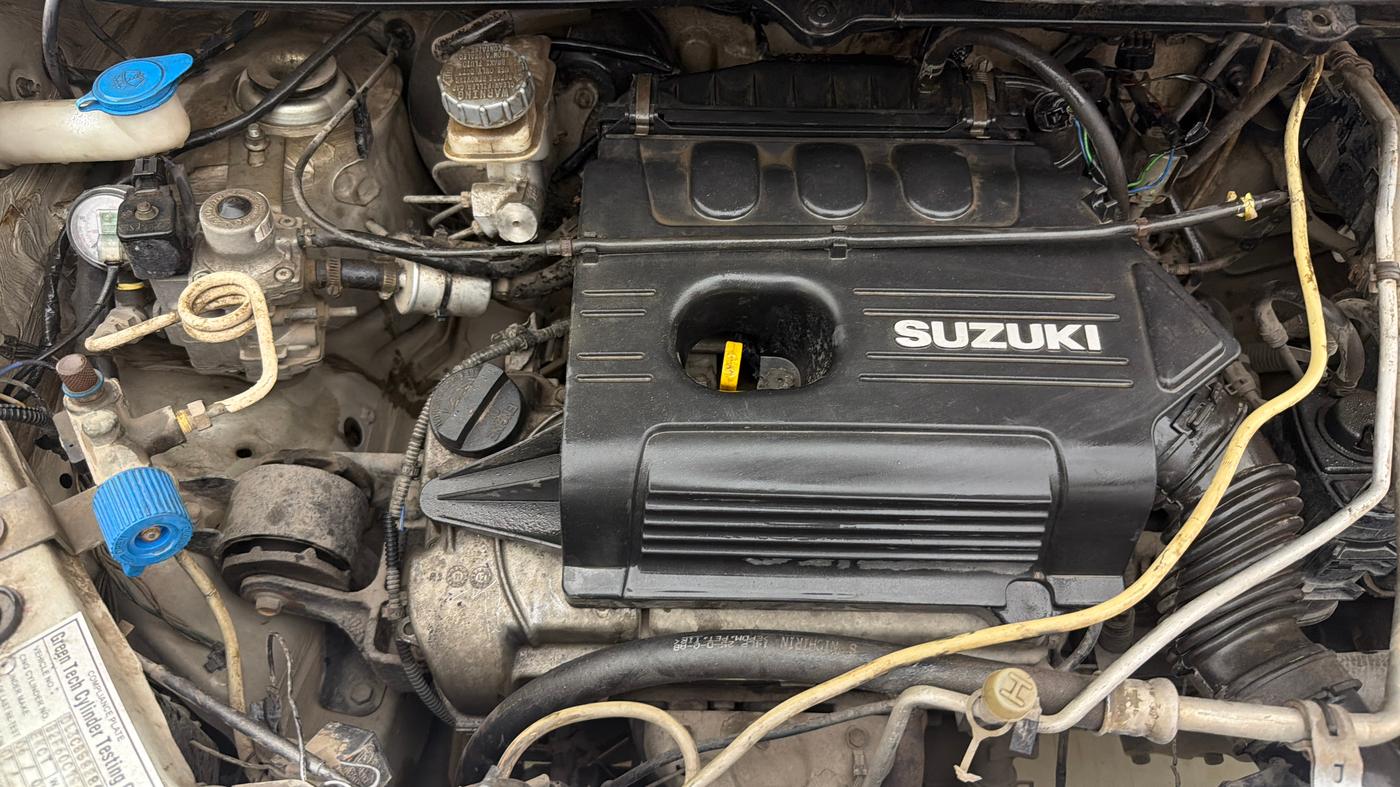 2013 Maruti Wagon R 1.0 VXI, CNG, Manual, 75,483 km, Engine View - Right