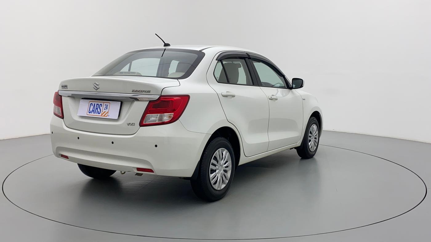 2018 Maruti Dzire VXI, Petrol, Manual, 13,083 km, Right Back Diagonal