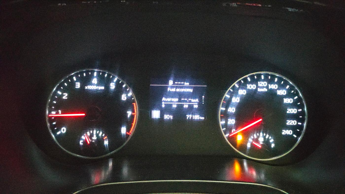 2021 KIA SELTOS HTK PLUS 1.5 IMT, Petrol, Manual, 77,185 km, Odometer Image