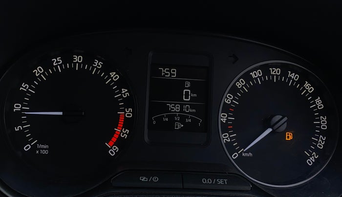 2018 Skoda Rapid AMBITION 1.5 TDI, Diesel, Manual, 75,807 km, Odometer Image