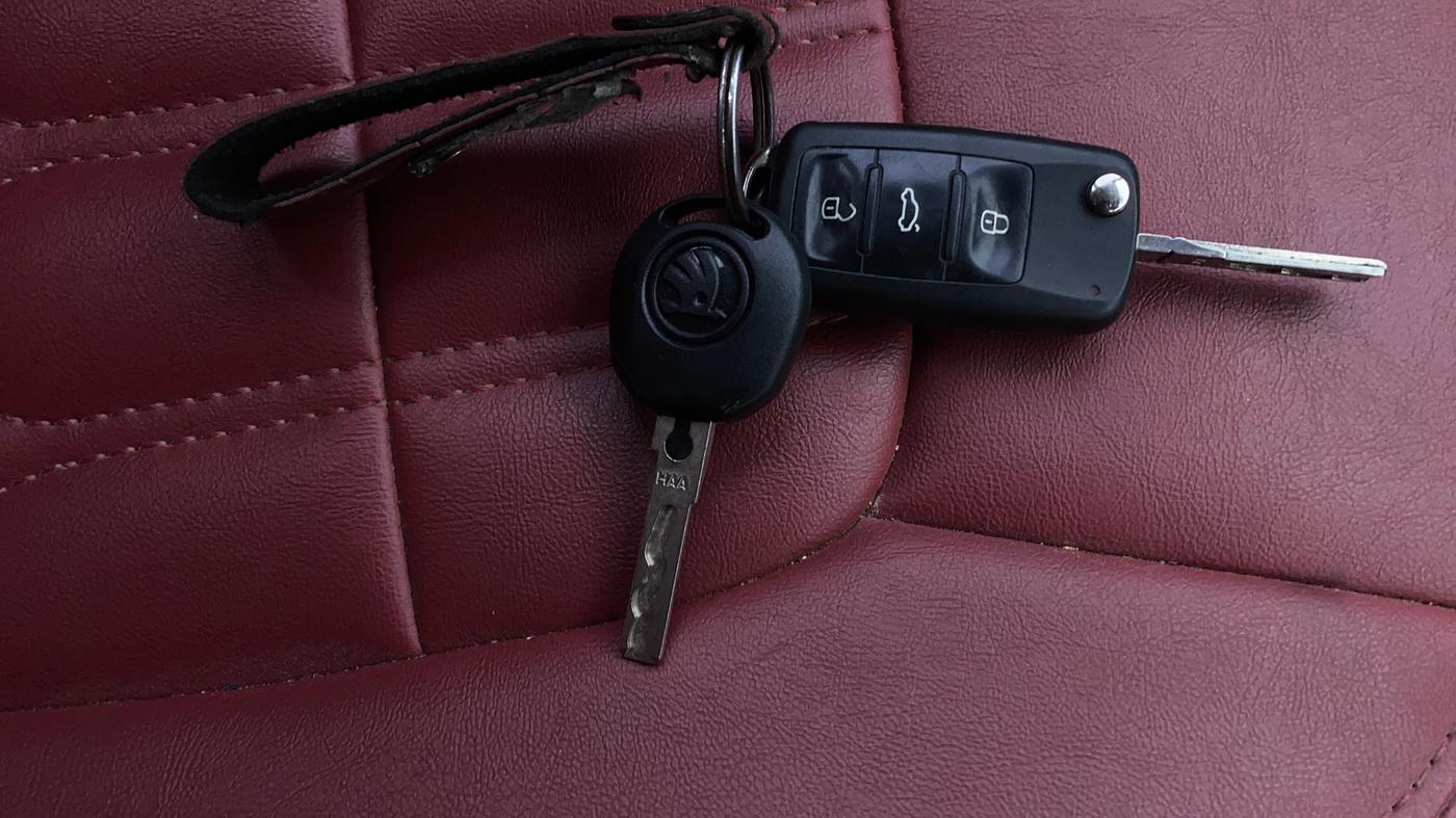 2018 Skoda Rapid AMBITION 1.5 TDI, Diesel, Manual, 75,807 km, Key Close Up