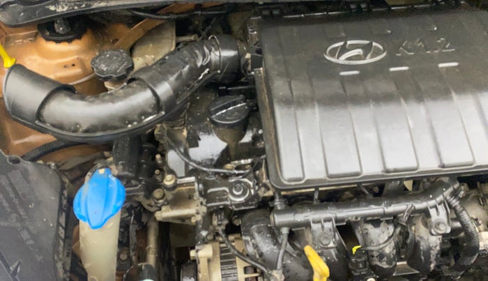 2015 Hyundai Grand i10 ASTA AT 1.2 KAPPA VTVT, Petrol, Automatic, 39,713 km, Engine View - Right