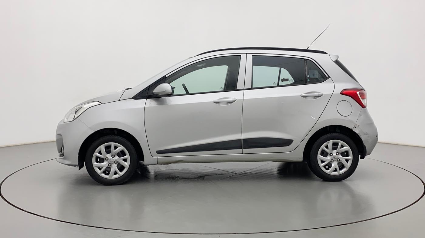 2017 Hyundai Grand i10 SPORTZ (O) 1.2 KAPPA VTVT, Petrol, Manual, 48,144 km, Left Side