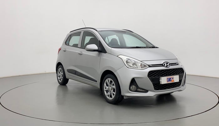 2017 Hyundai Grand i10 SPORTZ (O) 1.2 KAPPA VTVT, Petrol, Manual, 48,144 km, Right Front Diagonal