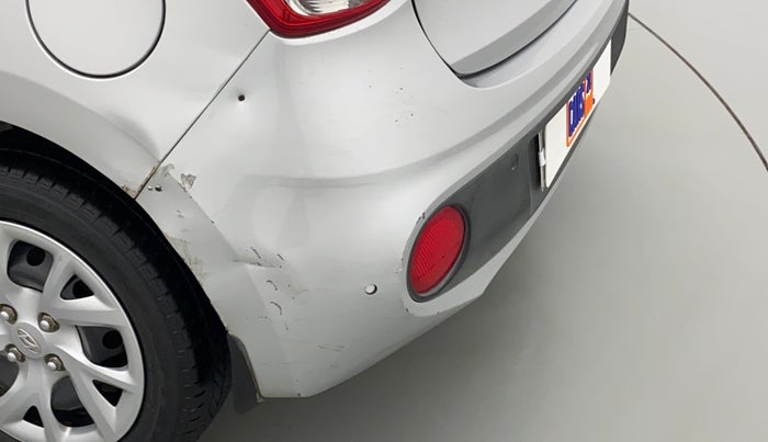 2017 Hyundai Grand i10 SPORTZ (O) 1.2 KAPPA VTVT, Petrol, Manual, 48,144 km, Rear bumper - Minor scratches