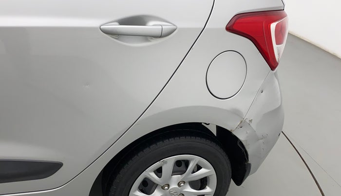 2017 Hyundai Grand i10 SPORTZ (O) 1.2 KAPPA VTVT, Petrol, Manual, 48,144 km, Left quarter panel - Minor scratches