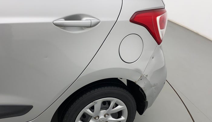2017 Hyundai Grand i10 SPORTZ (O) 1.2 KAPPA VTVT, Petrol, Manual, 48,144 km, Left quarter panel - Rusted