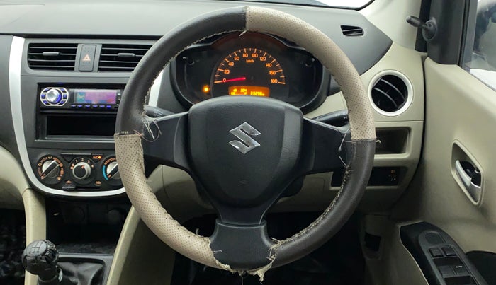2014 Maruti Celerio VXI, Petrol, Manual, 33,295 km, Steering Wheel Close Up