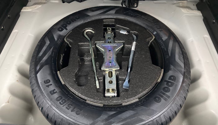 2020 Maruti Vitara Brezza ZXI AT SHVS, Petrol, Automatic, 24,458 km, Spare Tyre