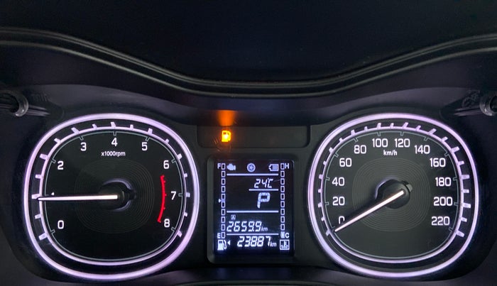 2020 Maruti Vitara Brezza ZXI AT SHVS, Petrol, Automatic, 24,458 km, Odometer Image