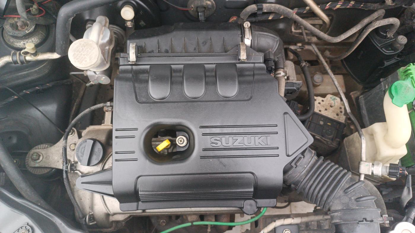 2015 Maruti Alto K10 VXI AMT, Petrol, Automatic, 72,374 km, Engine View